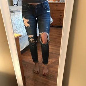 Abercrombie and Fitch Ripped Jeans